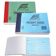 receipt books